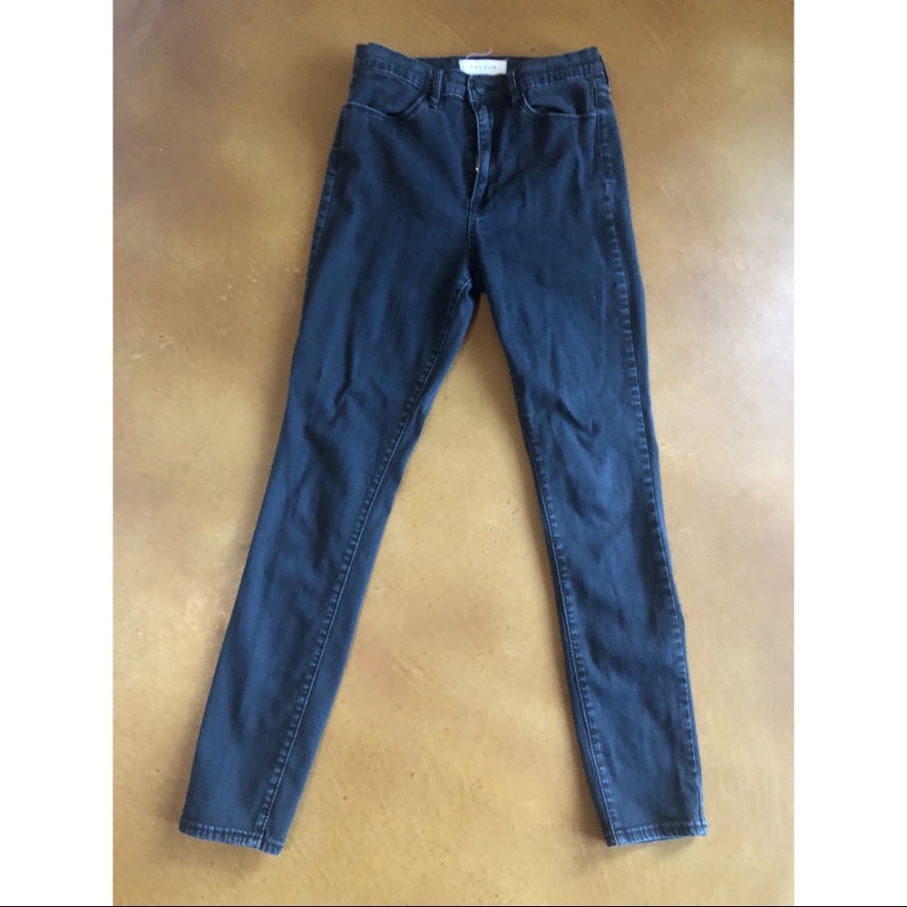 Super High Waist Skinny Jeans